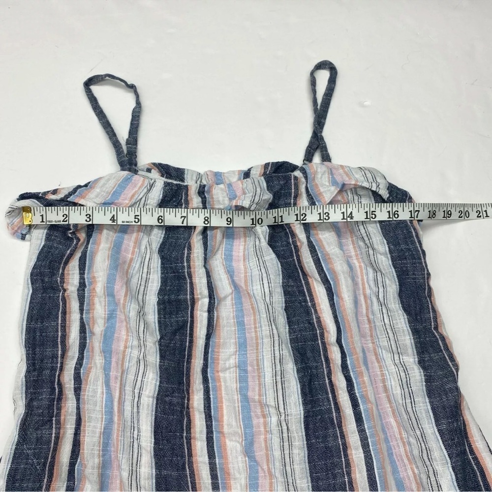 Xirena Rumer Rainbow Stripe Ruffle Dress - Picture 6 of 10